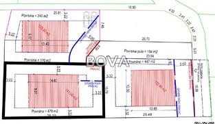 Građevinsko zemljište 470 m2 – Neviđane *70m od mora* (ID-2518/E)